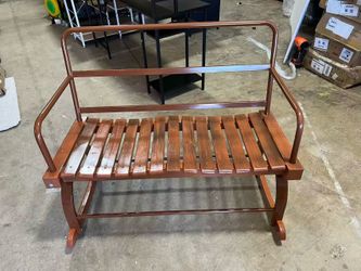 outdoor 2-Person Rocking Chair$100