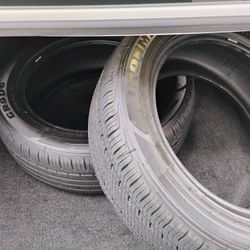 Gently Used Ironman Tires (2)     215/55R17