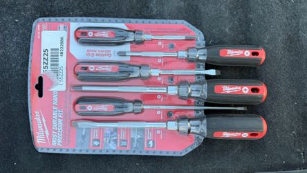 Milwaukee Cushion Grip Screwdriver Set
