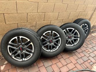 ALL 4 tires & rims size 265/65/18 “good condition”