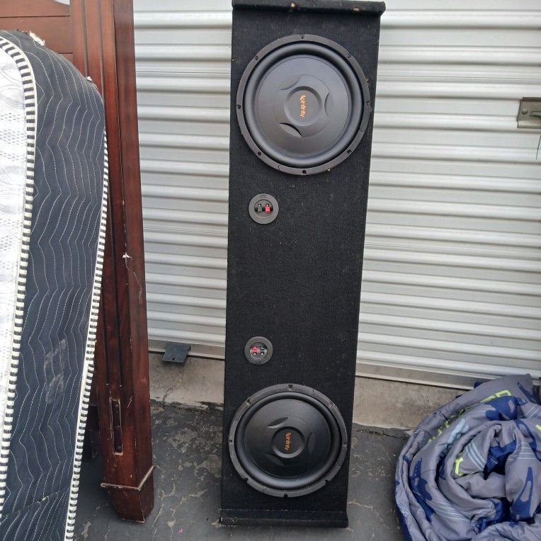 12 Inch Infinity Speakers 