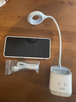 Alarm clock and lamp