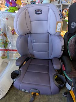 Chicco KidFit high or no back booster car seat carseat