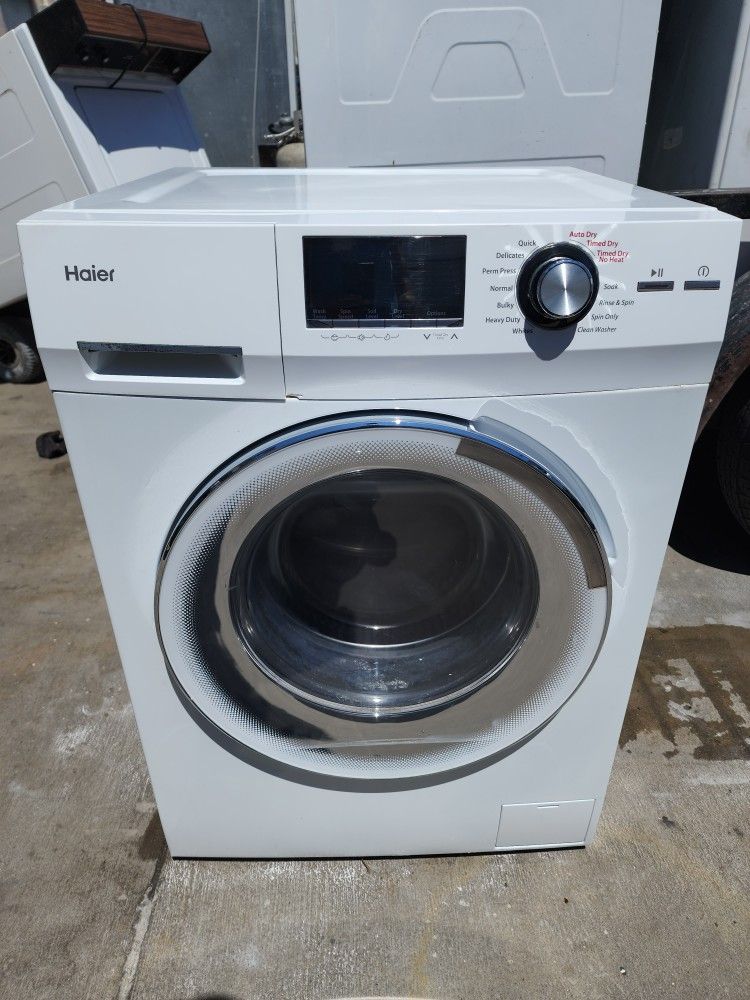 HAIER COMBO WASHER AND DRYER 2 IN 1