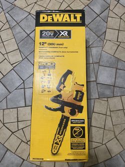DEWALT 12 In. 20V MAX Lithium-Ion Cordless Brushless Chainsaw