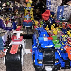 Huge Paw Patrol Toy Collection