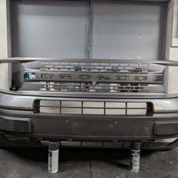 2021-2022-2023-2024 FORD BRONCO FRONT BUMPER OEM USED #9948