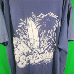 Vintage 90's San Pedro Surfing T-Shirt Surfing Rare (SIZE LARGE)