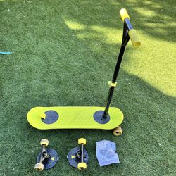 JAKKS Pacific 2 In 1 MorfBoard Scooter & Skate Board 