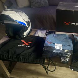 Nexx X-Vilitur Latitude Motorcycle Helmet + Extras 