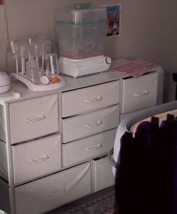 White dresser $10