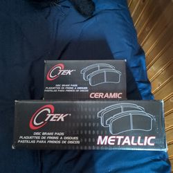 Front and back brake pads
