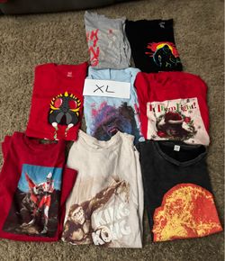 Men’s King Kong and Ultraman tees