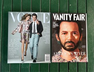2 Brand new September 2026 fashion magazines: Vogue & Vanity Fair