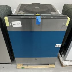 GE 24 in. Top Control Built-In Tall Tub Dishwasher in Fingerprint Resistant Stainless with Dry Boost