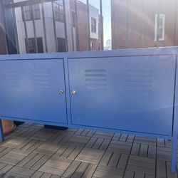 Blue locker from ikea