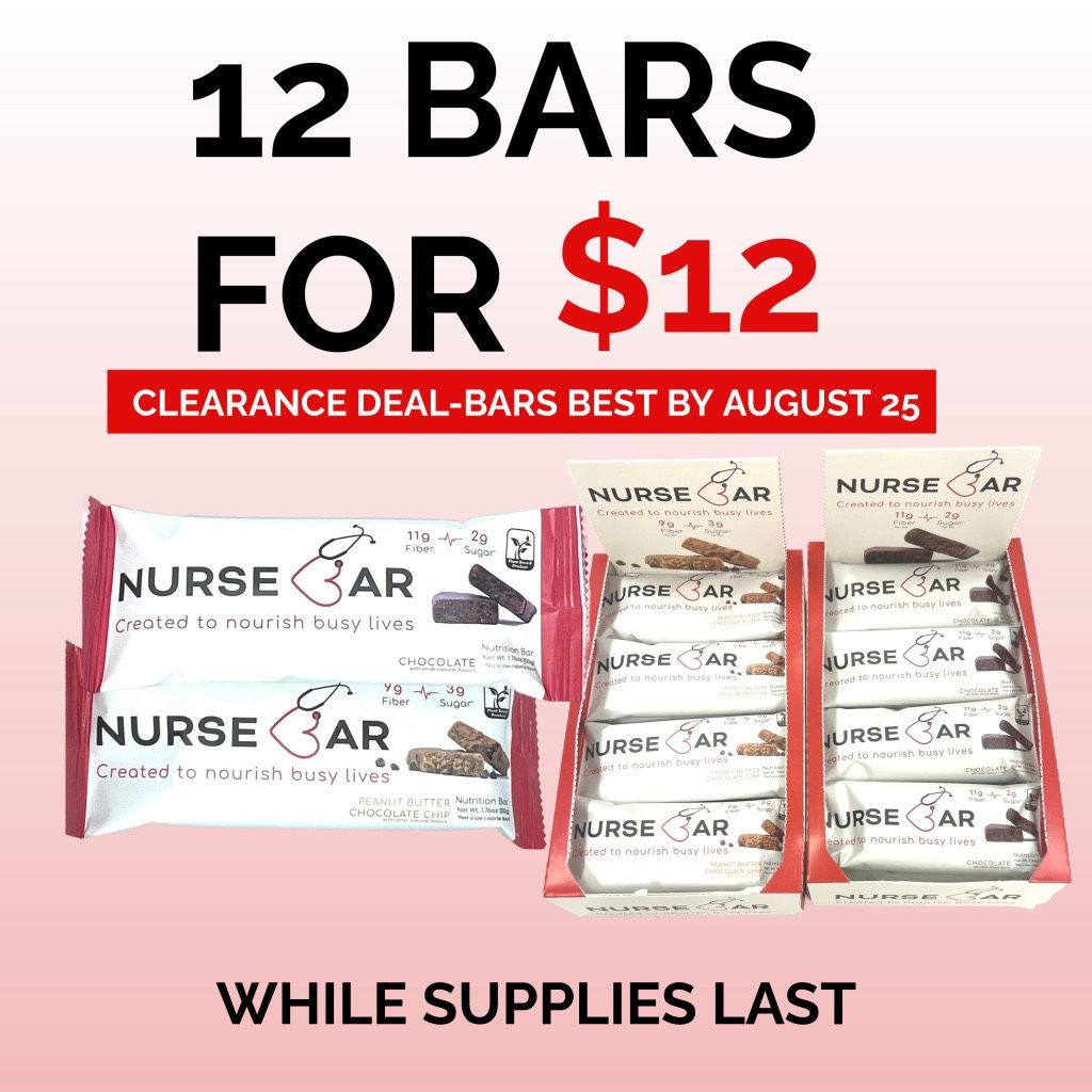 Wholesome Nutrition Snack Bars-12 For $12-Nurse-Created