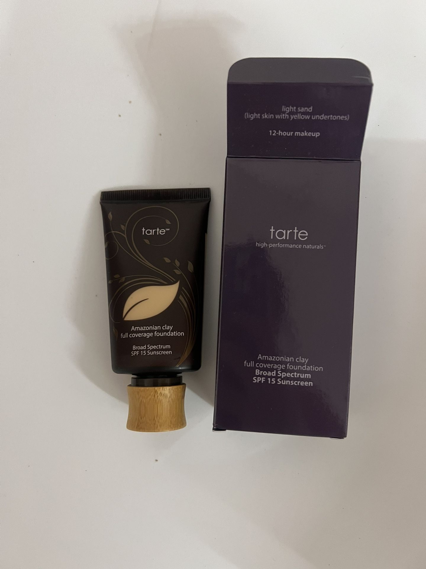 Tarte Amazonian Clay Full Coverage Foundation SPF15 Light Sand Box Not Good