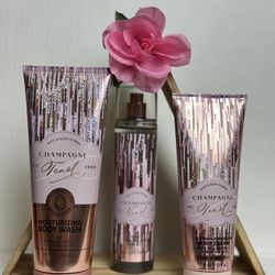 Champagne Toast - B&BW 3 Piece Set