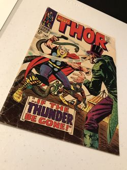 THOR #146 “If the Thunder be gone” *1967* (first series)