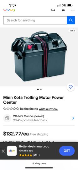 Minn Kota Trolling Motor Power Center