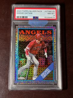 2023 Topps Chrome 35th Anniversary Shohei Ohtani Silver Mojo Refractor