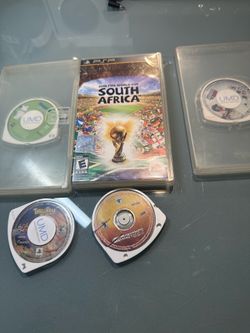 PSP UMD Games - FIFA 2010, Thrillville, Family Guy