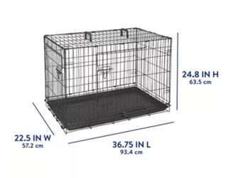 Medium or X-Large metal dog crates available