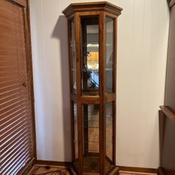 Slim Curio Cabinet 