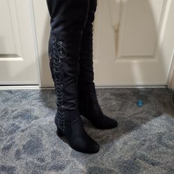 Blue Suede Boots
