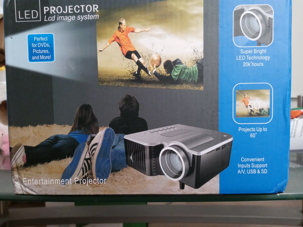 Led Projector And screen