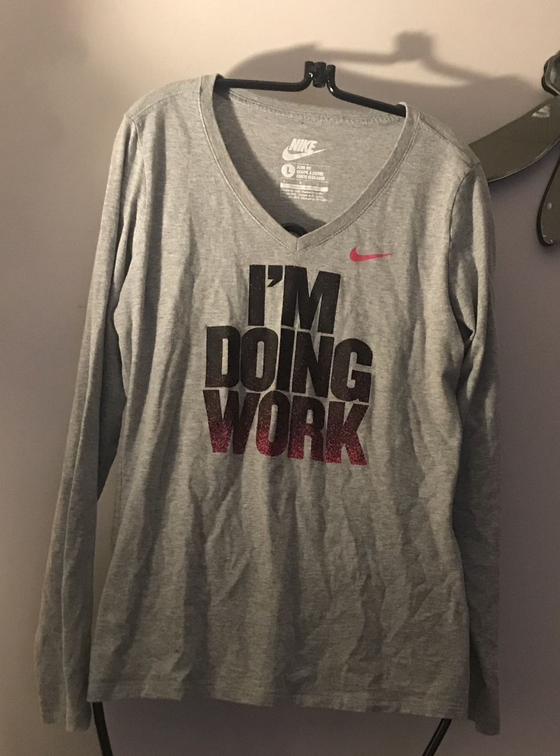 Large Nike Longsleeve T Shirt Top