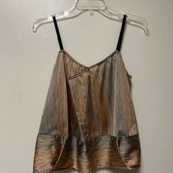 Women’s DEREK LAM For Design Nation 100% Polyester, Spaghetti Strap, Cami/Tank Top… Size Small