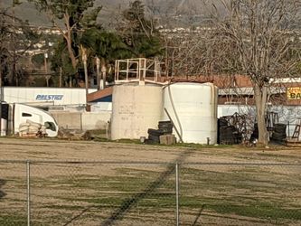 Two 6,000 Gallon Polyurethane Containers Free If You Can Move Them They Have Old Sewage In Them You Would Need A Vactron To Empty Them