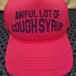 Awful Lot Of Cough Syrup Snapback