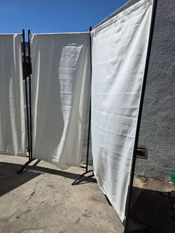 Room divider 4 panels $55