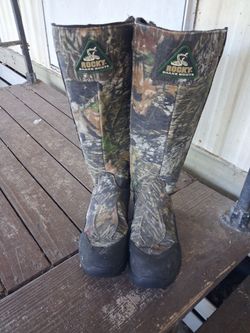 Rocky Snake Boots Camo Knee-High