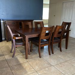 Dining table Solid Wood And Server