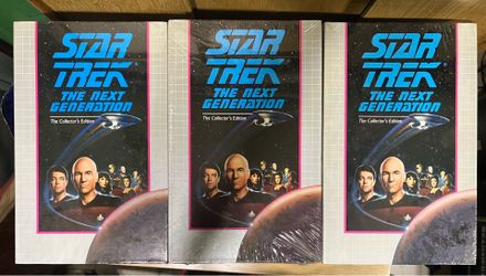 Star Trek: The Next Generation VHS’s