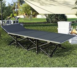 Camping cot for adults holds up  550lbs new pick up in Pomona $100