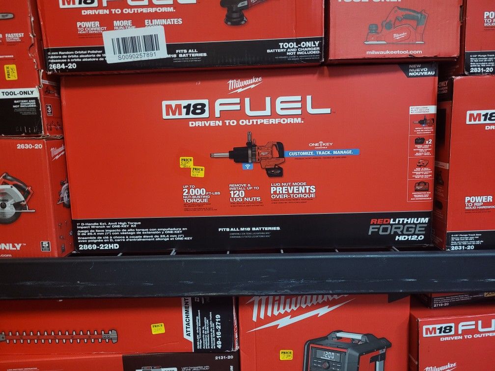 MILWAUKEE 1" D-HANDLE EXTENDED ANVIL