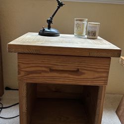 2 Solid Wood nightstands 