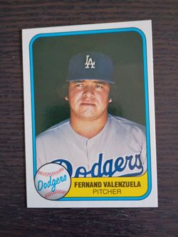 Fernando Valenzuela rookie card