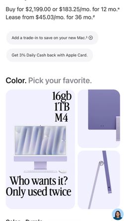 New IMac 24inch
