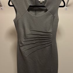 Calvin Klein Gray Sleeveless Dress Size 4