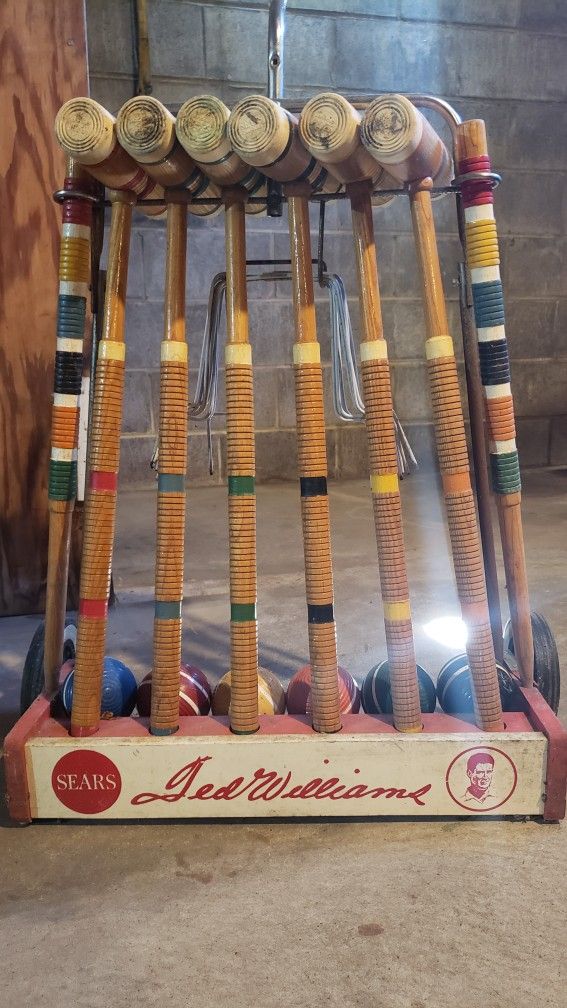 Croquet Set-vintage