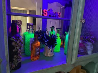 Halloween bottles
