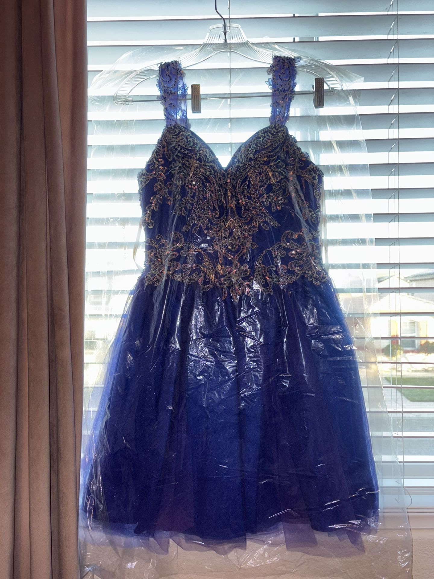 Royal Blue Dress