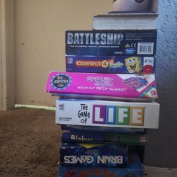 Board Games / 2 Books