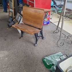 Antique School Desk